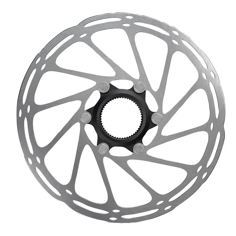Sram Ø200mm, schwarz, abgerundet, CenterLock Bremsscheibe SRAM Centerline A2