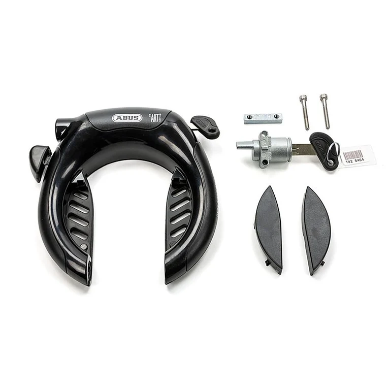 Abus Shield 5650L + 1x Batterieschloss DT2 ABUS Rahmenschloss Carqon