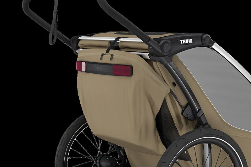 Thule Single, Faded Khaki Kinderanhänger Thule Chariot Cross 2