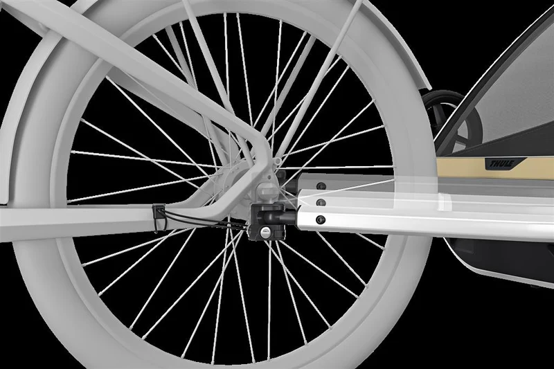 Thule Single, Faded Khaki Kinderanhänger Thule Chariot Cross 2