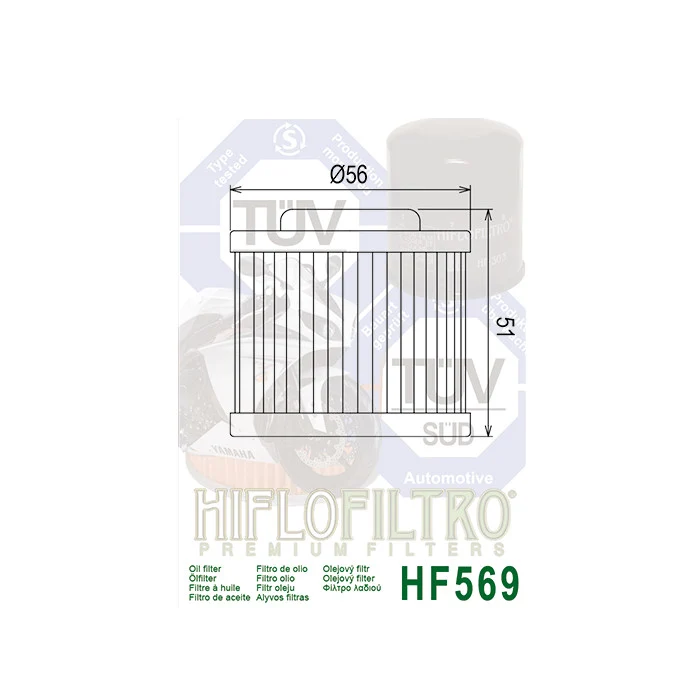 Ölfilter HIFLOFILTRO HF569