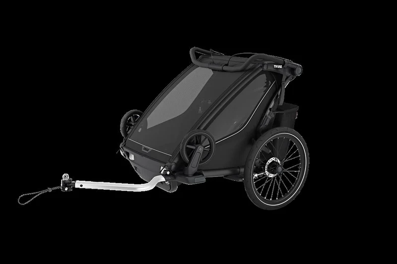 Thule Double, schwarz Kinderanhänger Thule Chariot Sport 2