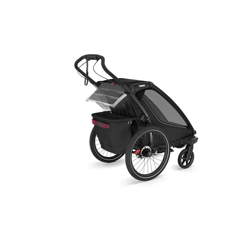 Thule Single, schwarz Kinderanhänger Thule Chariot Sport 2