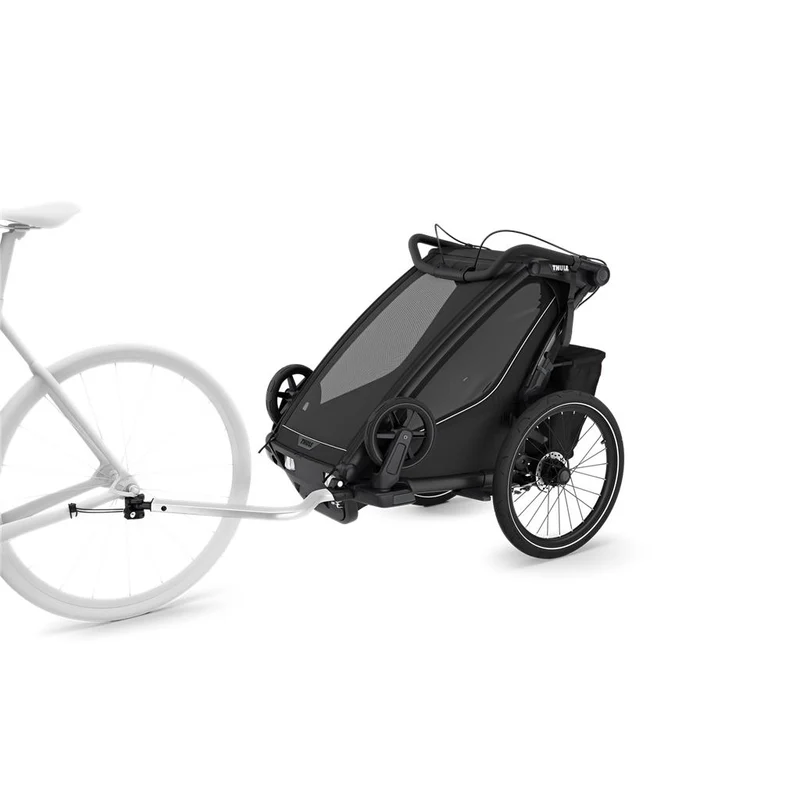 Thule Single, schwarz Kinderanhänger Thule Chariot Sport 2