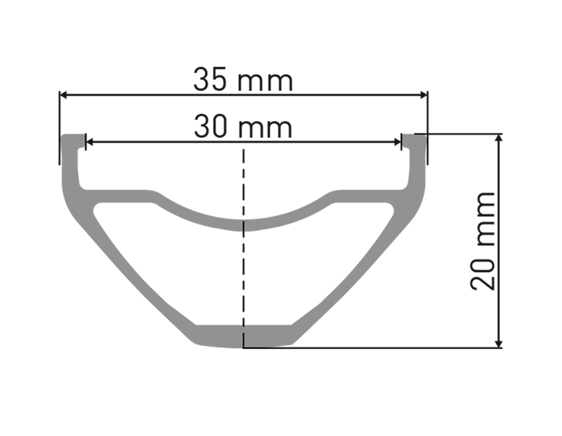 DT Swiss 27,5", schwarz, 28 Loch,584-30,VL 6,5mm Felge DT Swiss F 572 DB