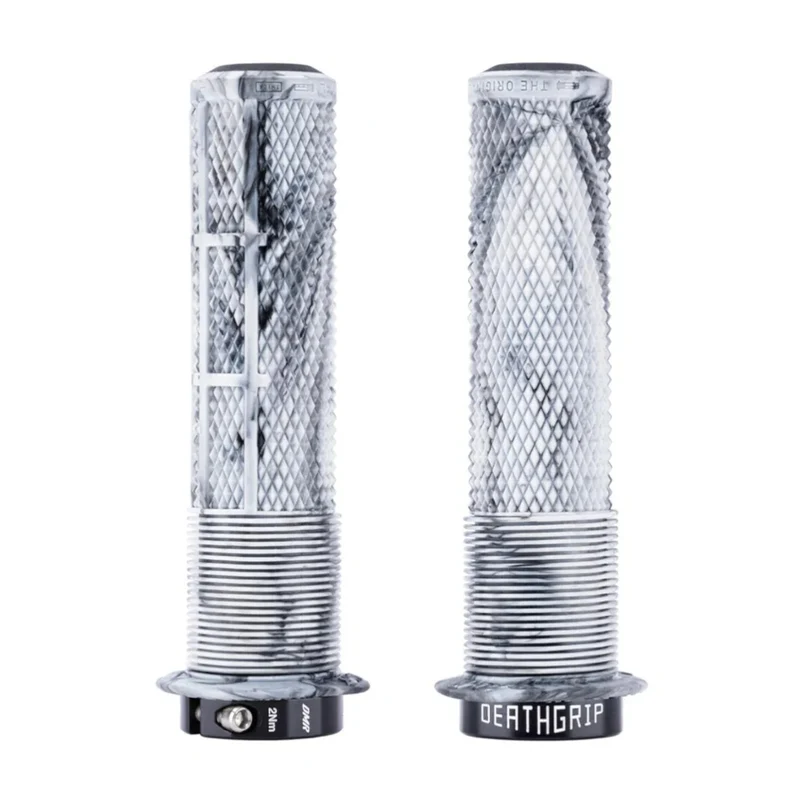 DMR DeathGrip 2 Snow Camo Thick Flanged Bike Handlebar Grips