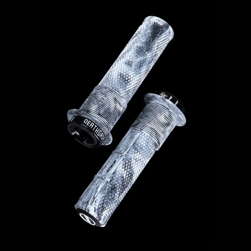 DMR DeathGrip 2 Snow Camo Thick Flanged Bike Handlebar Grips