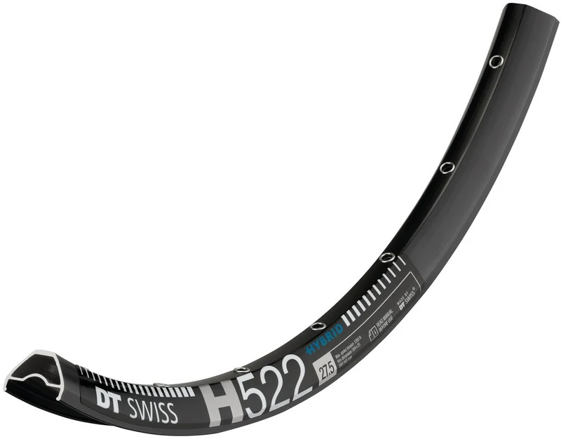 DT Swiss Felge H 522 27.5", schwarz,28 Loch, 584-25, VL 6,5mm