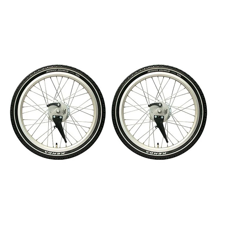 Babboe silber, 20", für Big/Dog/Pro Trike, 2 St Vorderrad Babboe Sturmey Archer