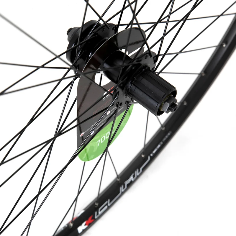 KX Wheels Hybrid Double Wall QR Disc Cassette 700c Rear Bike Wheel
