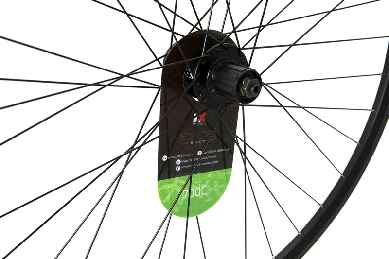 KX Wheels Hybrid Double Wall QR Disc Cassette 700c Rear Bike Wheel