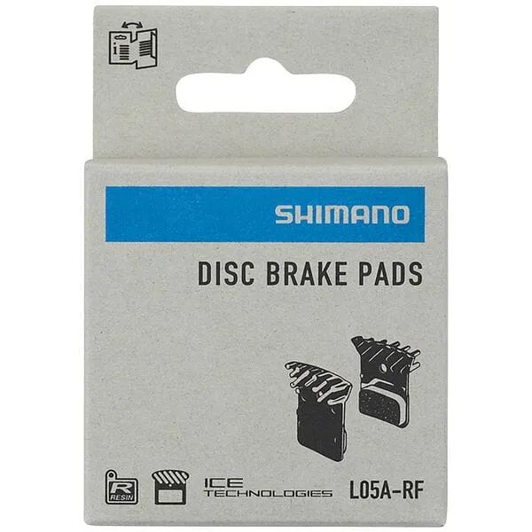 Shimano L05A-RF Resin With Cooling Fins Disc Bike Brake Pads