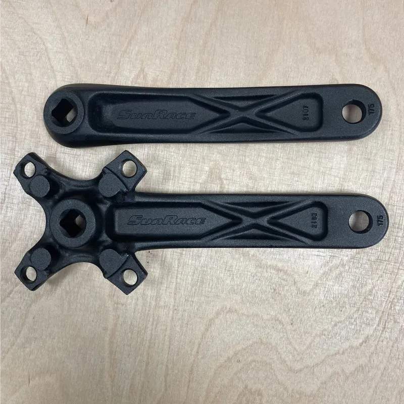 Sunrace FCM800 Square Taper 96BCD 175mm Bike Crankset