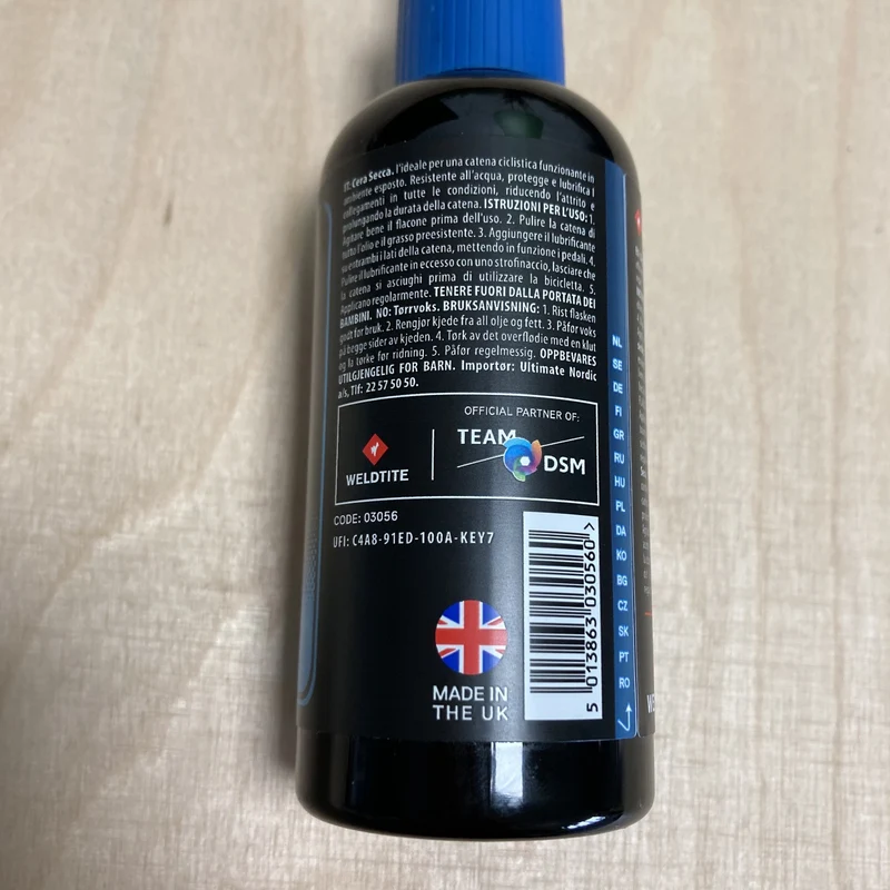 TF2 Dry Wax 100ml Bike Chain Lube