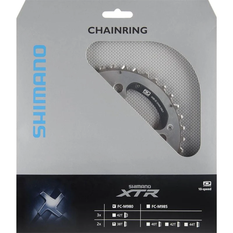 Shimano Kettenblatt 38Z. XTR FCM980