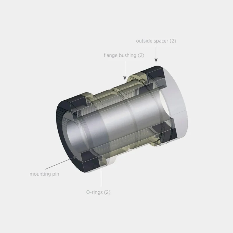Fox Rear Shock Mount Hardware M8 x 30.00mm Rear Bike Suspension Shock Spare Part