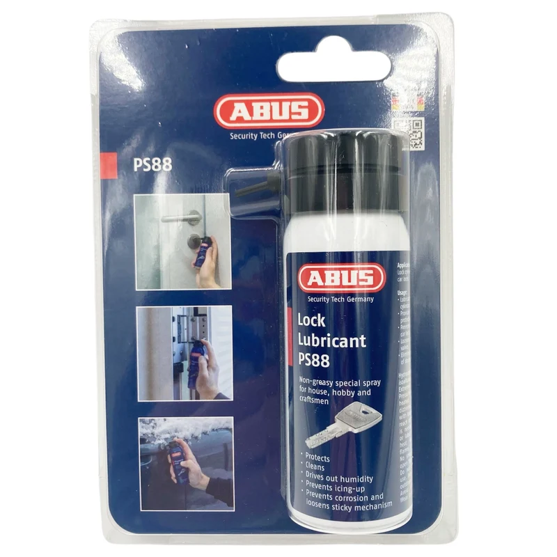 Abus PS88 Lock Maintenance Spray 50ml Bike Accessory Security Lock