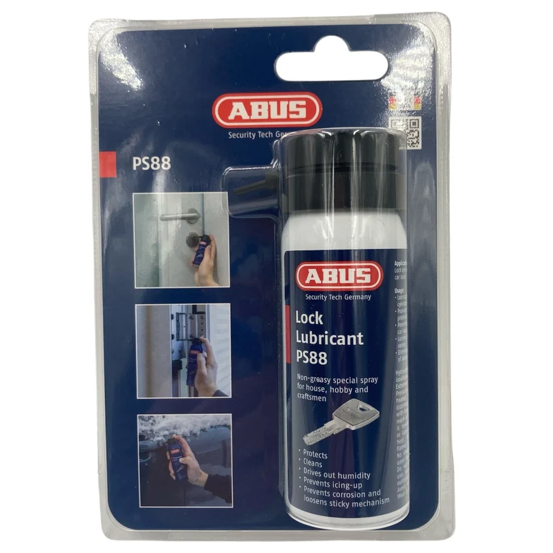 Abus PS88 Lock Maintenance Spray 50ml Bike Accessory Security Lock