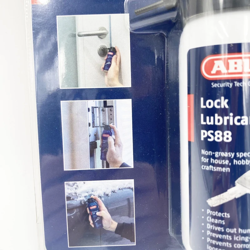 Abus PS88 Lock Maintenance Spray 50ml Bike Accessory Security Lock