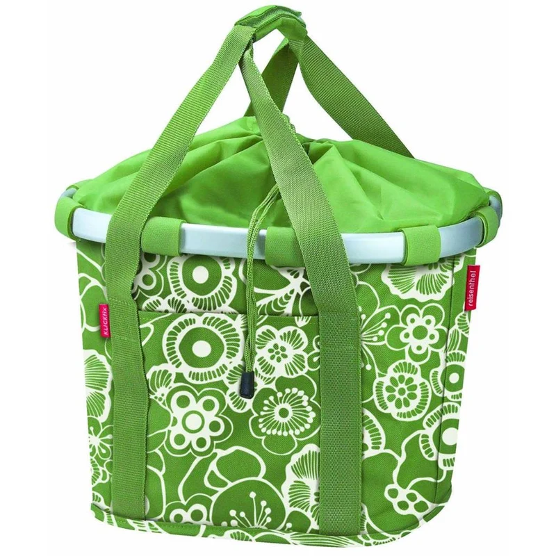 KLICKfix Bikebasket Fleur Green