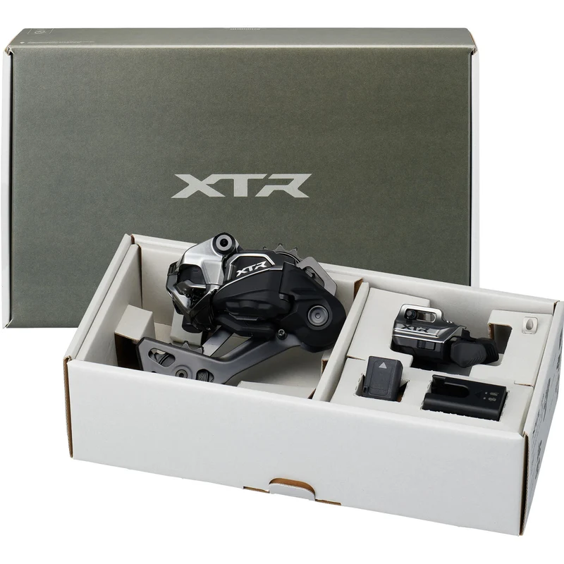 Shimano XTR Di2 Upgrade Kit 12 Speed Electric Rear Derailleur Band-On Clamp M9250