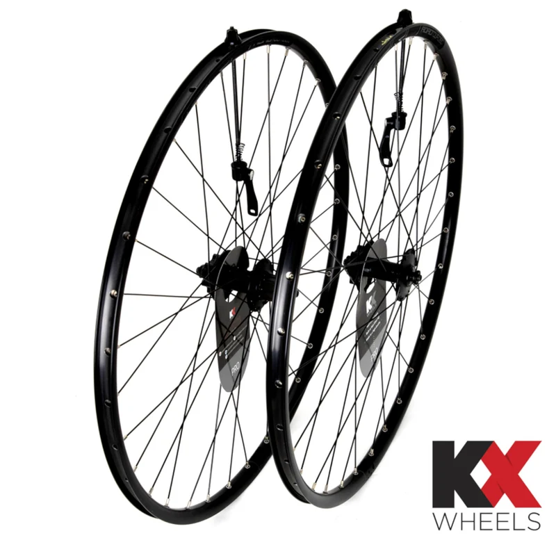 KX Wheels Pro Hybrid Disc Sealed Bearing 10-11 Speed 700c Bike Wheel Set