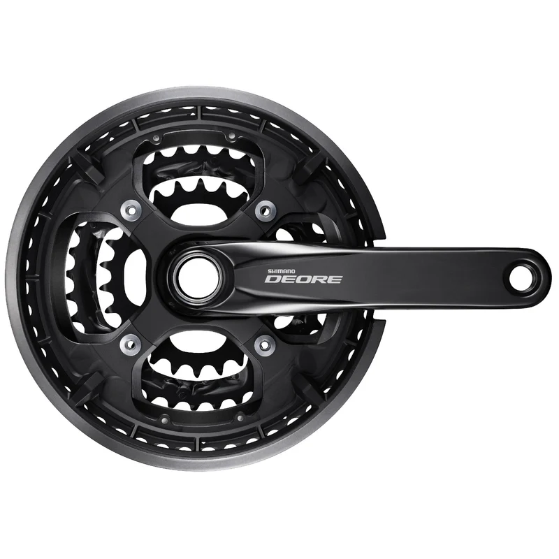 Shimano Deore 48/36/26T 175mm with Chainguard 10 Speed Bike Triple Chainset