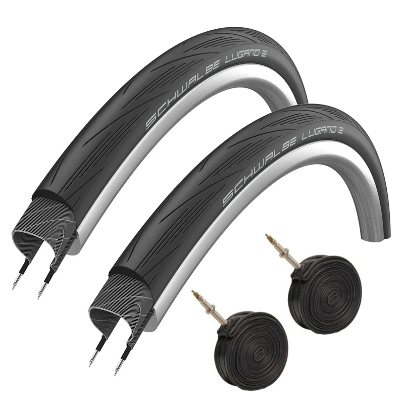 Schwalbe Lugano II Endurance Active Line 700 x 25c 700c Bike Tyre