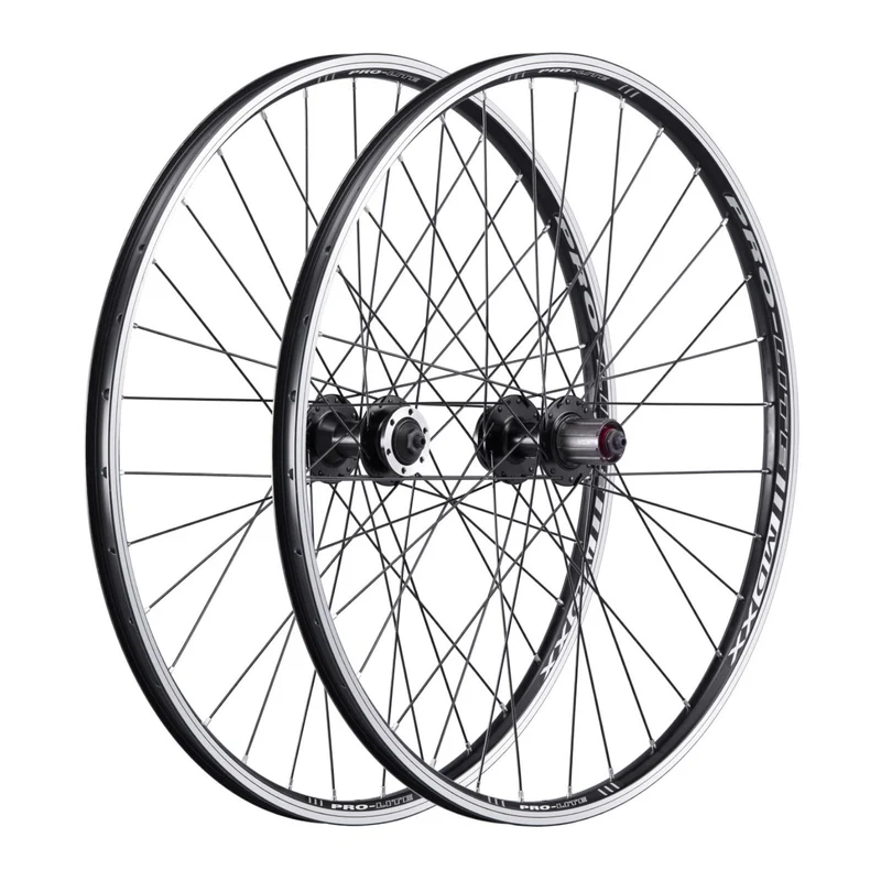 Pro-Lite Pro-Lite Prologue MD-20 Alloy Clincher XC Disc/Rim Brake 26 Inch Bike Wheel Set