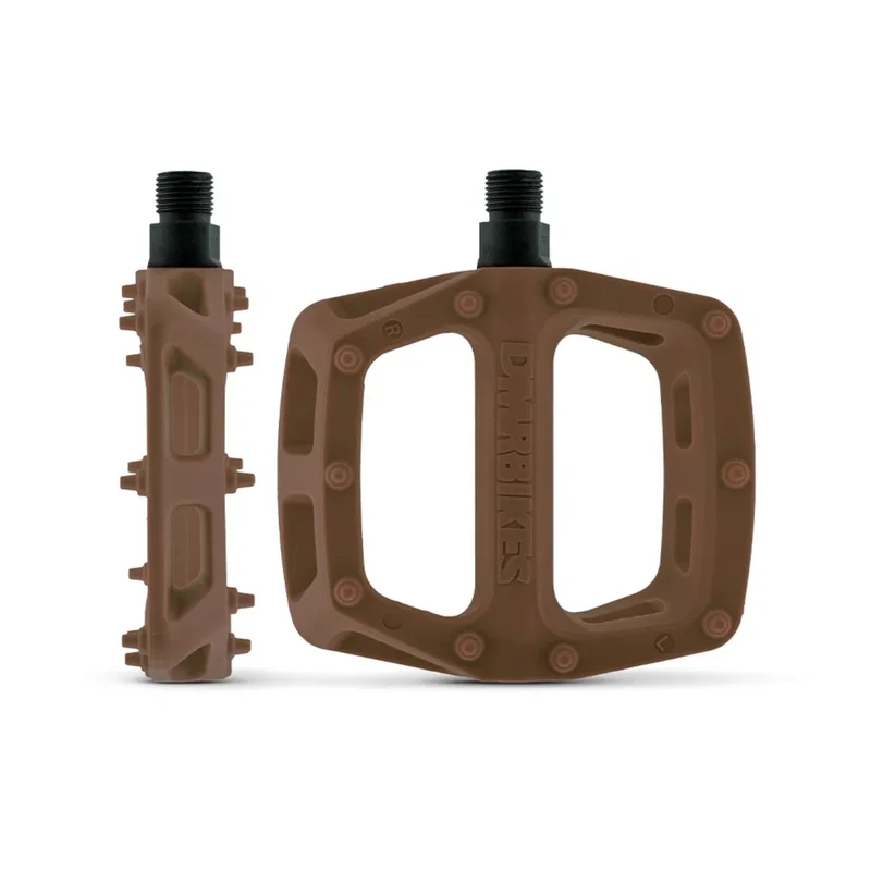 DMR V6 Nylon 9/16 Inch Platform Bike Pedals Earth