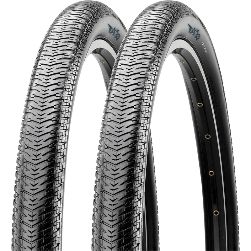 Maxxis DTH 20 x 1 1/8" BMX Racing 120TPI Single Ply 20 Inch Bike Tyre