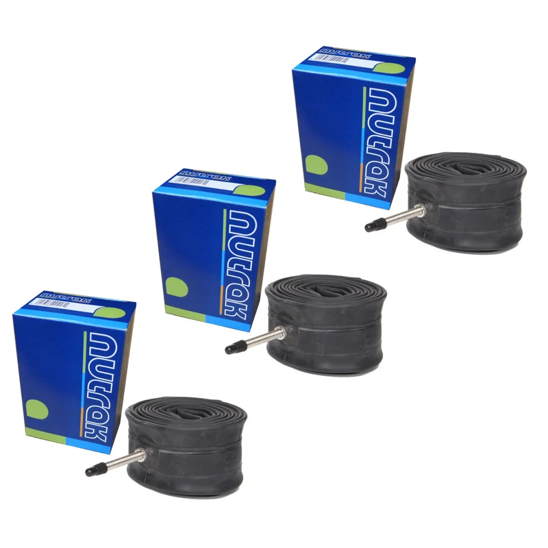 Nutrak 29 x 1.9-2.2" 3 Pack 29 Inch Presta Valve Bike Inner Tube 3 Pack