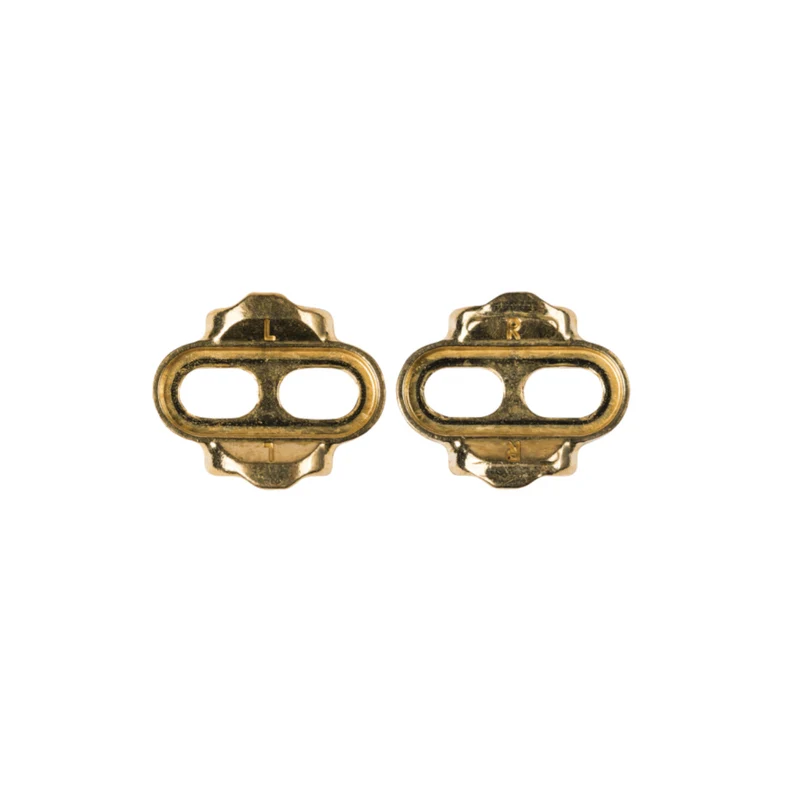 Crank Brothers Standard Cleats Gold / 6° Float Shimano SPD Bike Shoe Cleats