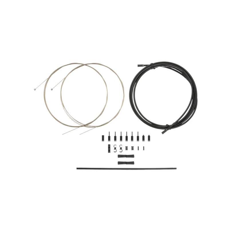 Jagwire Pro Shift Kit 2x Red Bike Inner & Outer Cable Set