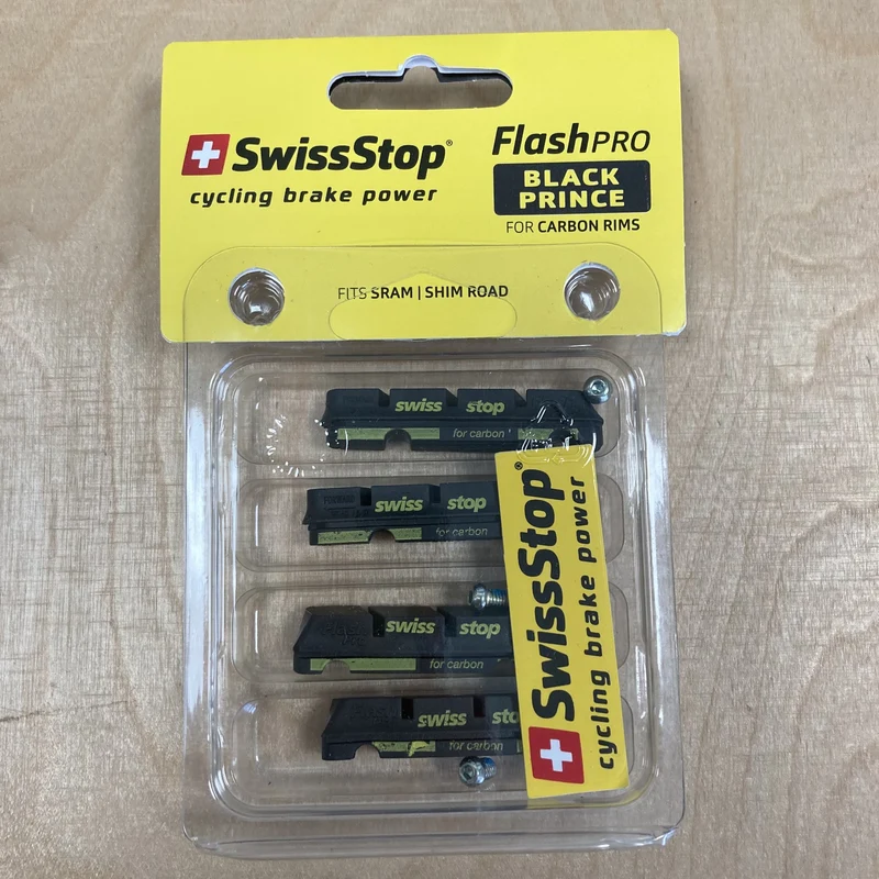 SwissStop Flash Pro Pads Black / Black Prince Calliper Bike Brake Pads