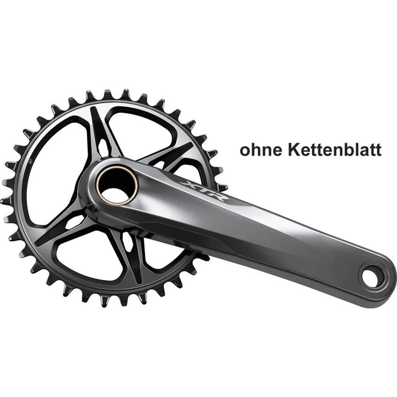 Shimano Kurbelgarnitur XTR 175 Std.Q. O.Kbl.