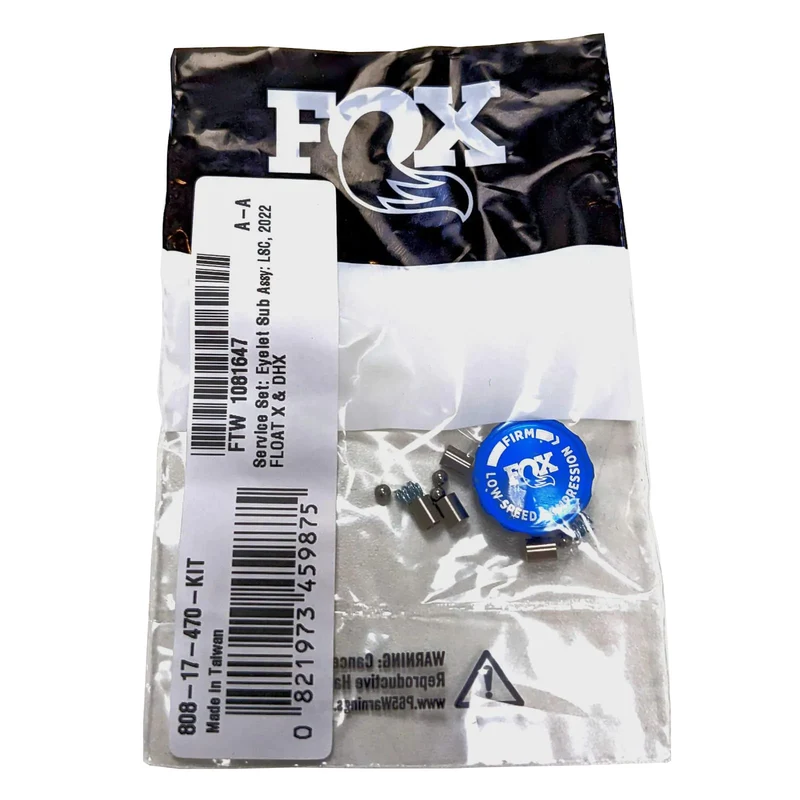 Fox Float X & DHX LSC Eyelet Assembly 2022 Rear Bike Suspension Shock Spare Part