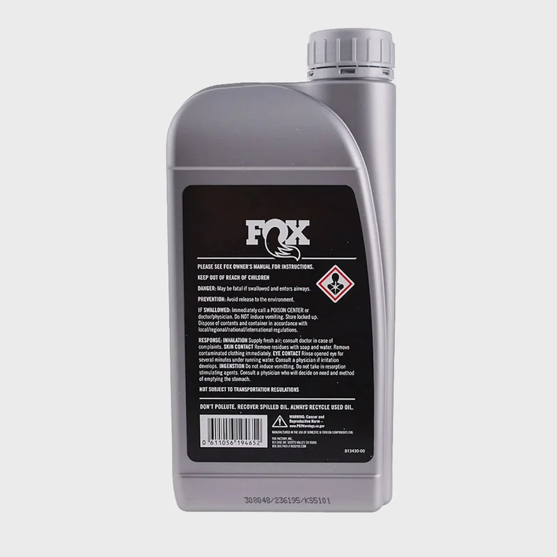 Fox Suspension Fluid 4WT - 1L Bottle Bike Suspension Spare Part