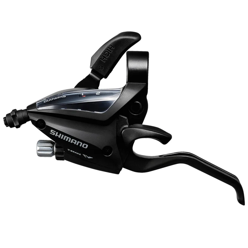 Shimano ST-EF500 EZ Fire Plus STI 2-Finger Lever 2x7 7 Speed Bike Shifter Set