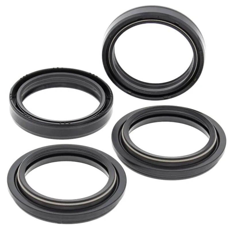 Gabelsimmerring Satz mit Staubkappen – 46x58x10,5 mm – Indian Kawasaki Suzuki