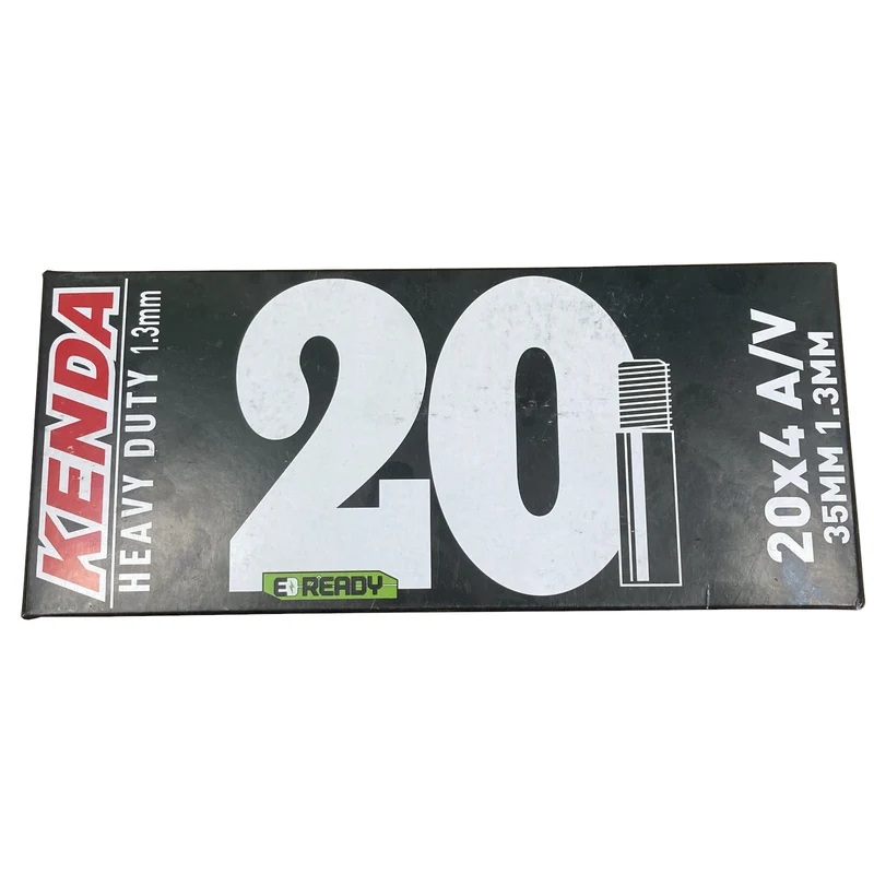 Kenda Heavy Duty 1.3mm E-Ready 20 x 4.0 20 Inch Schrader Valve Bike Inner Tube