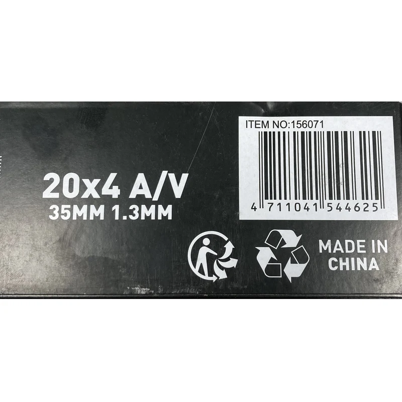 Kenda Heavy Duty 1.3mm E-Ready 20 x 4.0 20 Inch Schrader Valve Bike Inner Tube