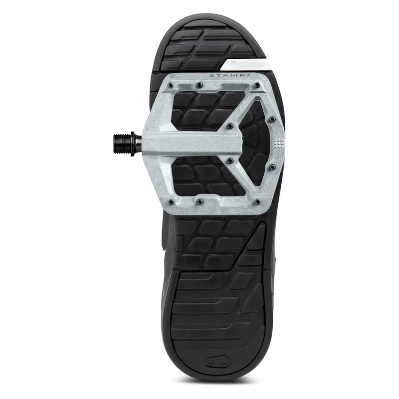 Crank Brothers Stamp 2 V2 Gen 2 Raw Large 9/16 Inch Platform Bike Pedals