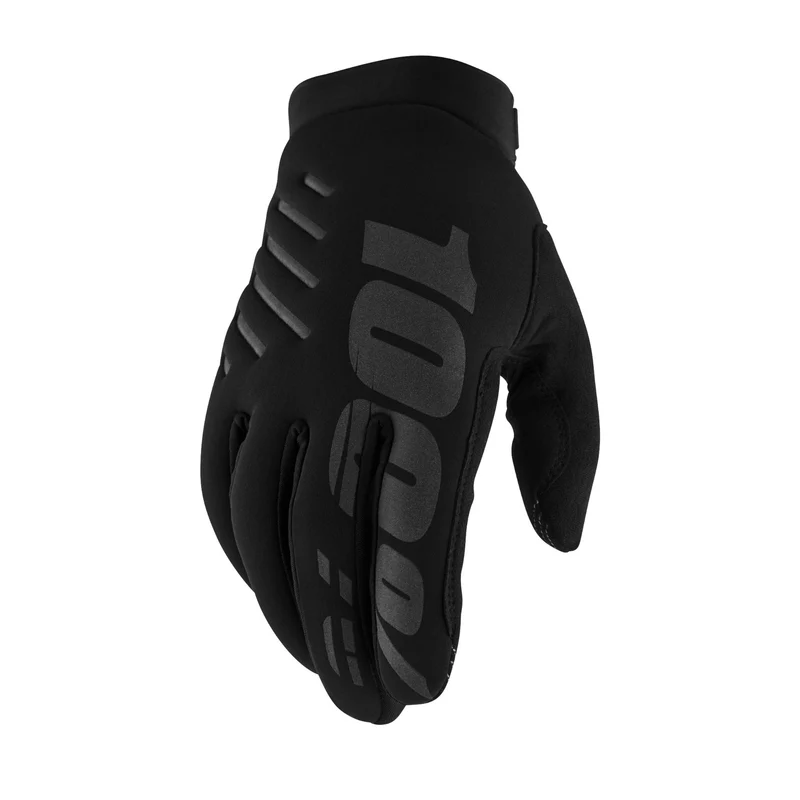 100% Brisker Cold Weather Men's Full Finger Cycling Gloves