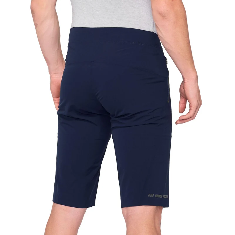 100% Celium Navy 36" Men's Baggy Cycling Shorts