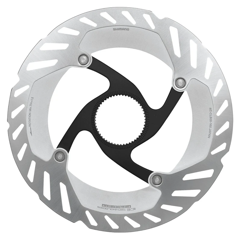 Shimano RT-CL800 Ice Tech Freeza External Lockring 160mm Bike Disc Brake Rotor