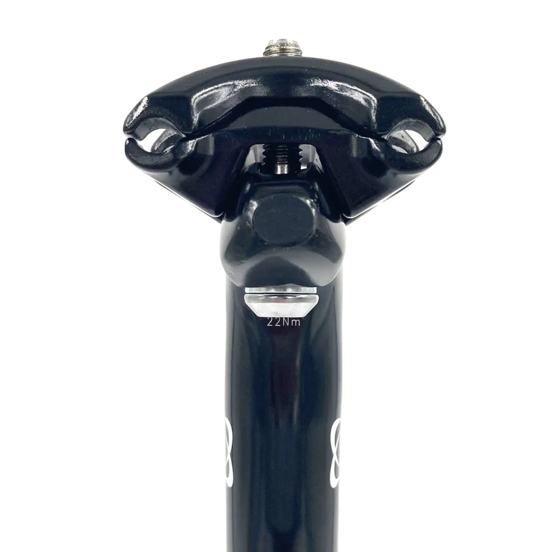 System EX Alloy Micro Adjust 400mm 25.0mm Bike Seatpost