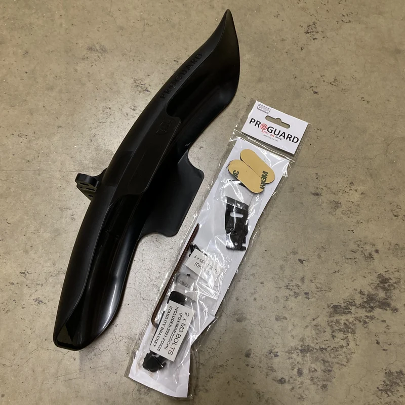 RRP ProGuard Bolt On Mini V1 Clip On Front Bike Mudguard