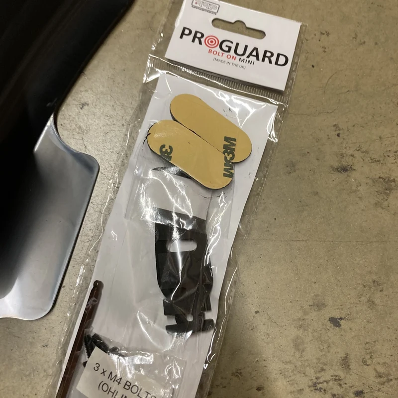 RRP ProGuard Bolt On Mini V1 Clip On Front Bike Mudguard