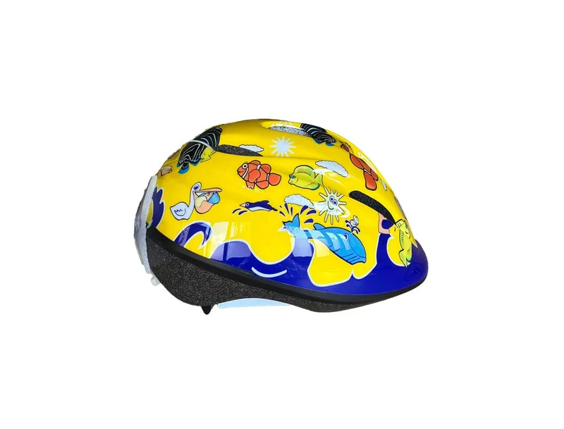 Strategic Kinderhelm Gelb Fisch 46-53